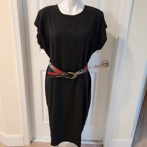 Vintage black dress size large